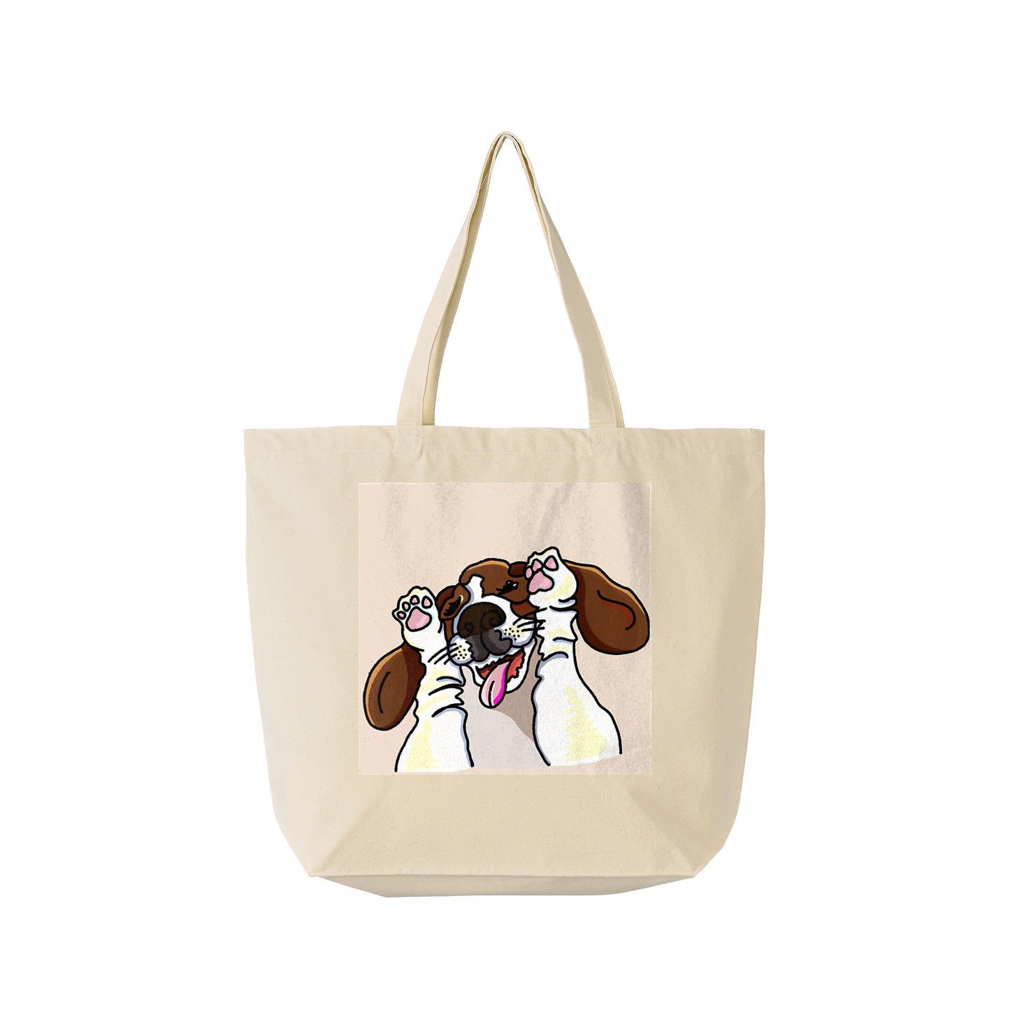 Large Cotton Tote Bag #1