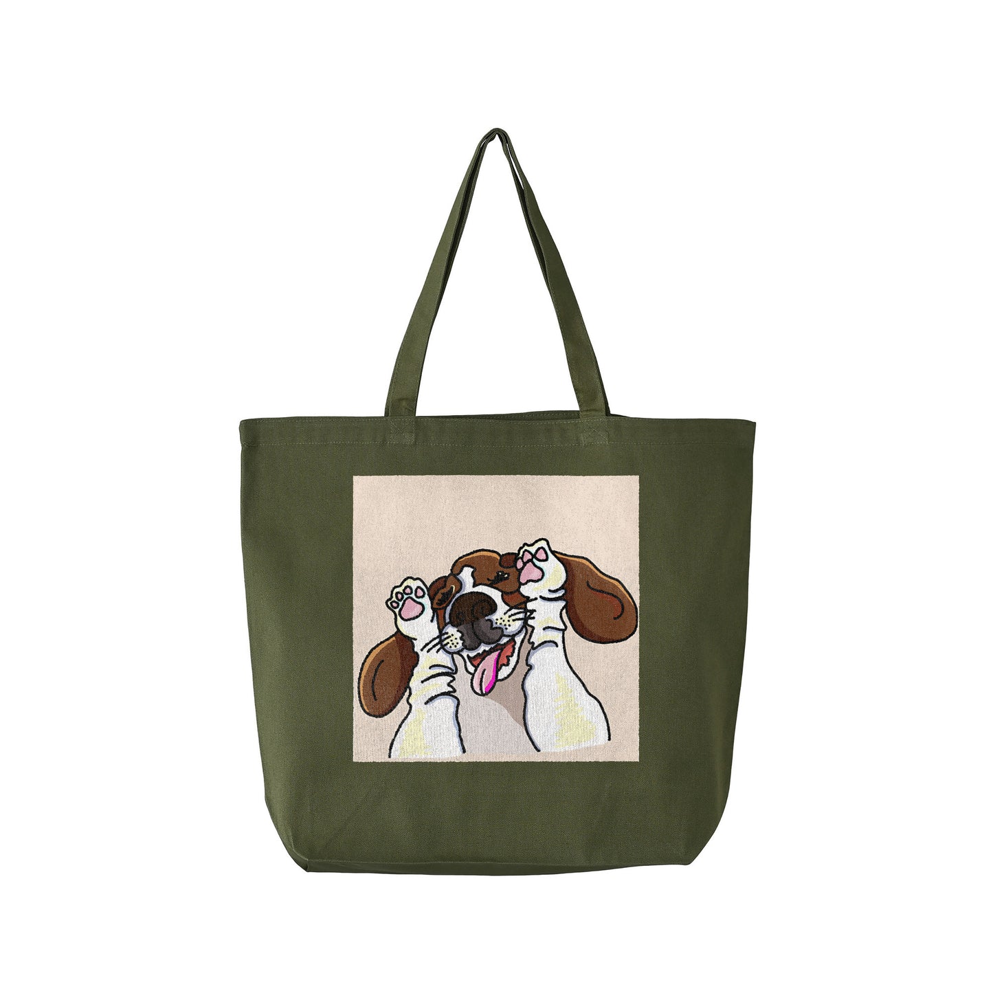 Large Cotton Tote Bag #1