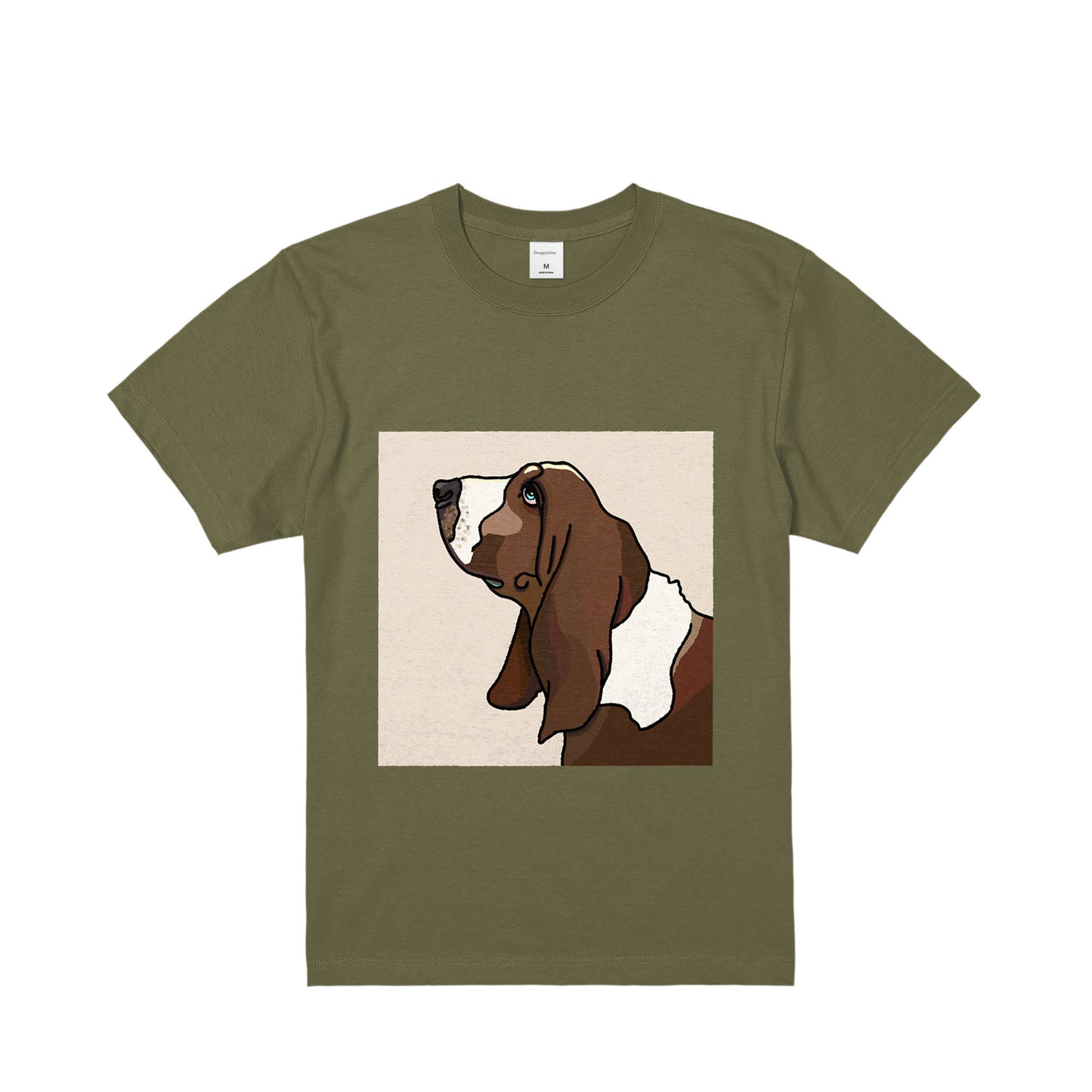 Short Sleeve T-Shirt #4 light-olive image