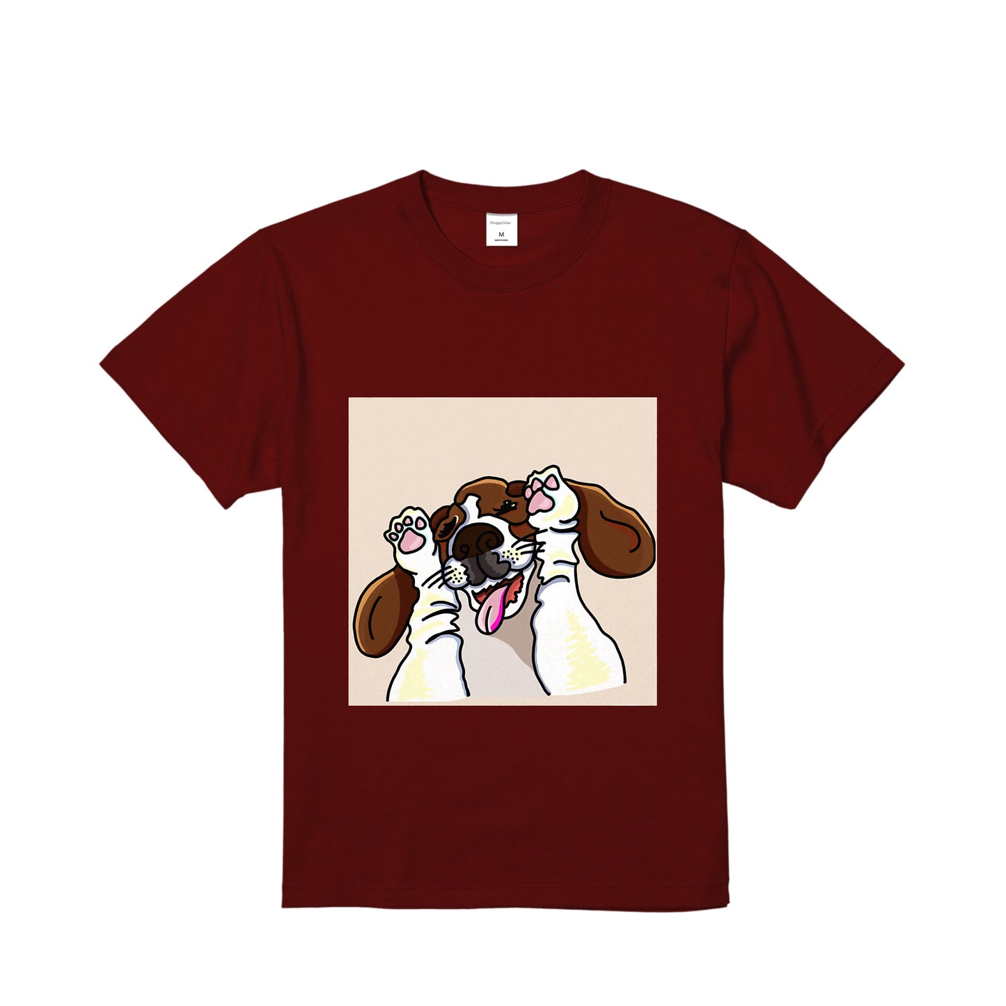 Short Sleeve T-Shirt #1 burgundy image
