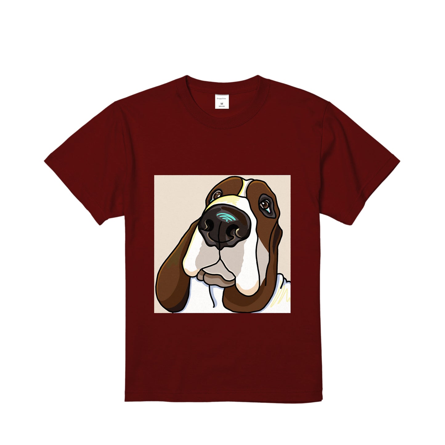 Short Sleeve T-Shirt #2 burgundy image