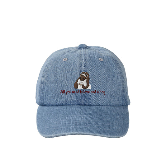 Denim Cap #2 [Embroidered]